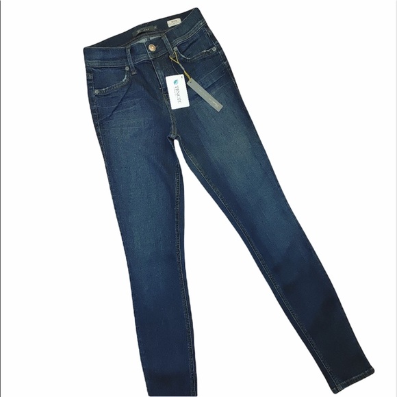 NWT LEVEL 99 / ANTHRO Tanya High Rise Skinny Jeans - Picture 6 of 10